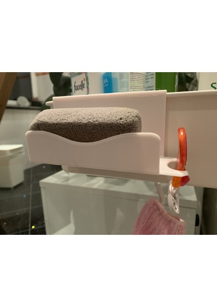 Tisken Sabun ve Tıraş Makinesi Tepsilik T6284398 Sadece Plastik Aparattır