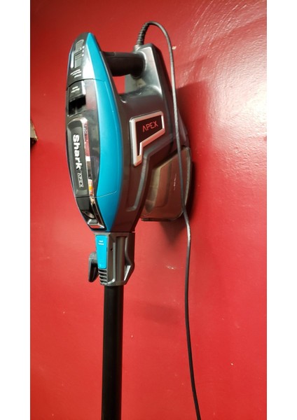 Shark Apex ve Shark Rocket Stick Vakum Için Duvar Montajı T4765505 Sadece Plastik Aparattır