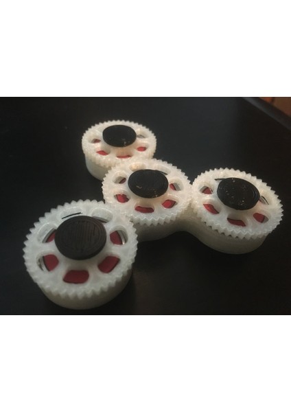 Fidget Hand Spinner Sadece Plastik Aparattır