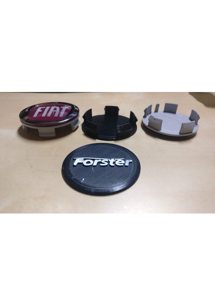 BYR3D Fiat Ducato 60mm Için Orta Jant Kapağı T4425725