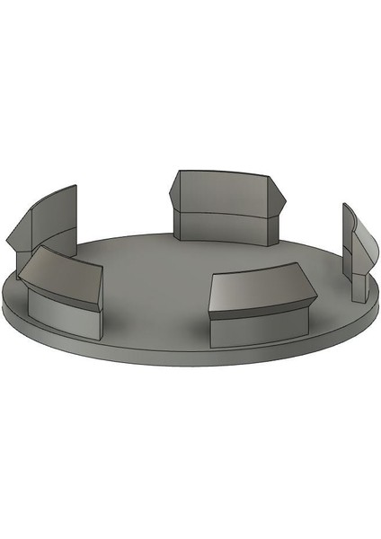 BYR3D Fiat Ducato 60mm Için Orta Jant Kapağı T4425725