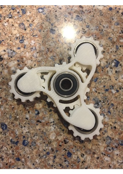 Fidget Spinner Gears Dc's Customs Sadece Plastik Aparattır