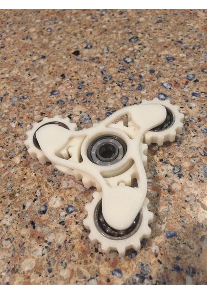 Fidget Spinner Gears Dc's Customs Sadece Plastik Aparattır
