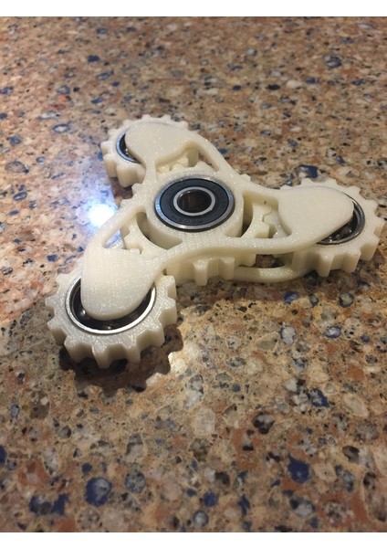 Fidget Spinner Gears Dc's Customs Sadece Plastik Aparattır