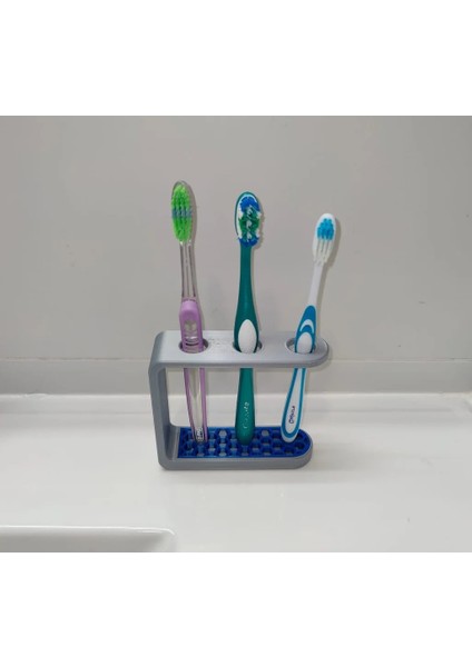 BYR3D Diş Fırçası Tutacağı Gri 6472284