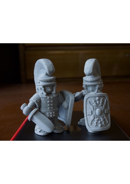 BYR3D Ayakta Duran Romalı Asker Figür T1492805