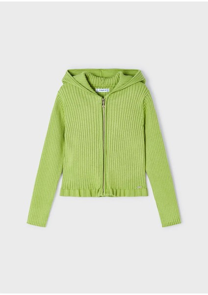 Kız Çocuk Kapişonlu Fermarlı Triko Hırka 3355 fırsatları