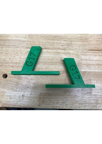 Glock 17 Duvara Montaj Askı Standı T4253659 Sadece Plastik Aparattır