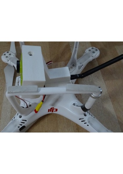Dji Phantom Fpv Kamera Tutucu Yi 3D283910 Sadece Plastik Aparattır
