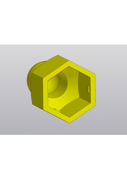 M10 Somunu Kapağı (17 mm Anahtar) 3D855812 Sadece Plastik Aparattır