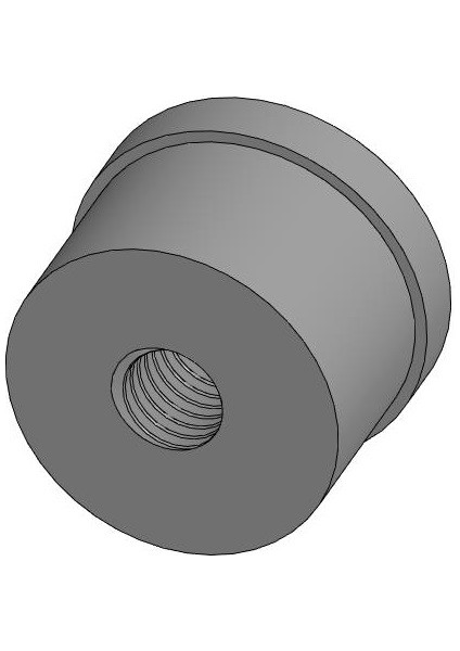 BYR3D M10 Cıvata Için Plastik Bacak Ek Parçası 3D856688