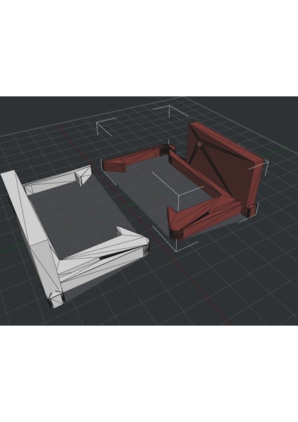 BYR3D Çin Wattmetresi Için Duvara Montaj Aparatı 3D849503