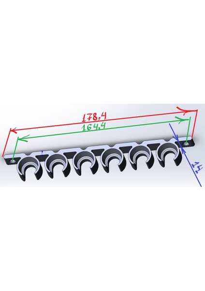 Probları Ölçmek Için Düzenleyici. (Multimetre, Osiloskop, Güç Kaynağı Vb.) 3D863449 Sadece Plastik Aparattır