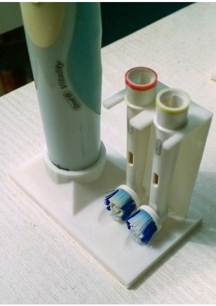 BYR3D Iki Kafa Için Tutuculu Elektrikli Diş Fırçası Standı T2751708