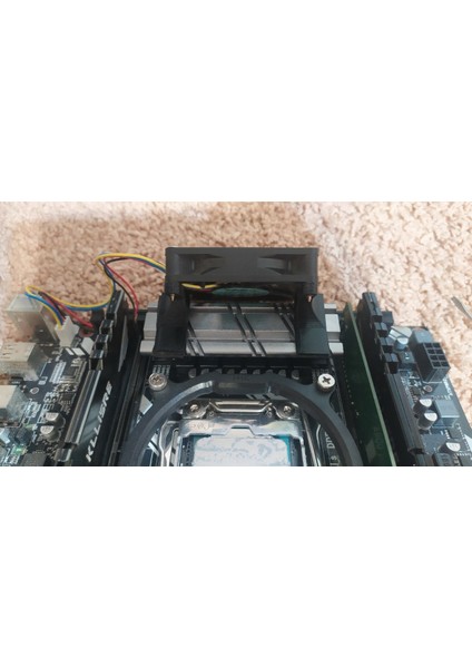 X99-D8 Anakart Için Vrm Fan Montajı 3D855146 Sadece Plastik Aparattır