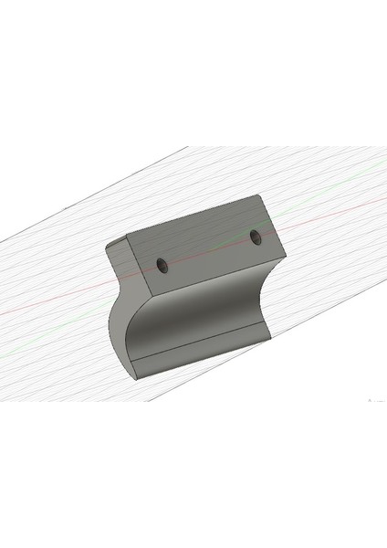 BYR3D Dış Balkon Kapısı Kolu 3D848537 Sadece Plastik Aparattır