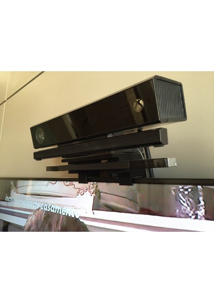 Xbox One Kinect, Wii Sensör Çubuğu ve Tv Web Kamerası Montajı T1290416 Sadece Plastik Aparattır