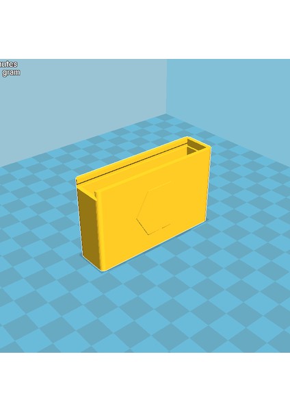 BYR3D Bir Aksiyon Kamerasından 2 Pil Için Kutu 3D849537
