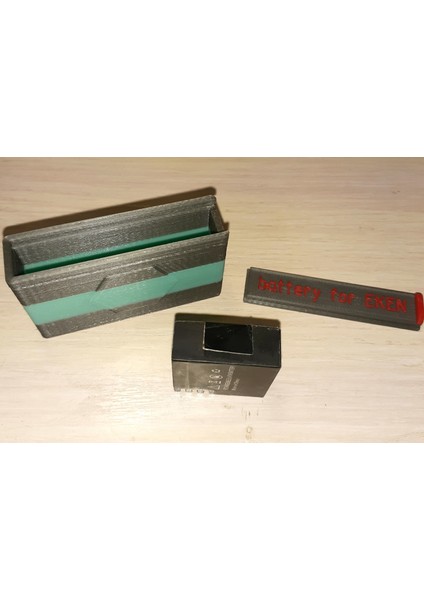 BYR3D Bir Aksiyon Kamerasından 2 Pil Için Kutu 3D849537