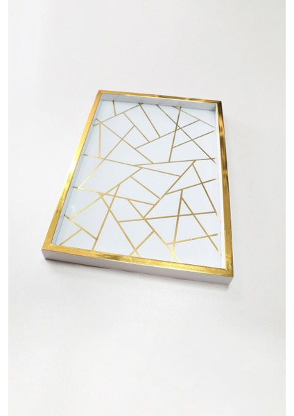 Mermer Desenli Dikdörtgen Sunum Tepsisi fiyatları