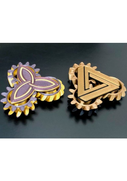 BYR3D Tri-Gear Fidget Spinner