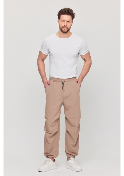 Paraşüt Kumaş Cepli Paçası Ayarlanabilir Ipli Baggy Pantolon fiyatları