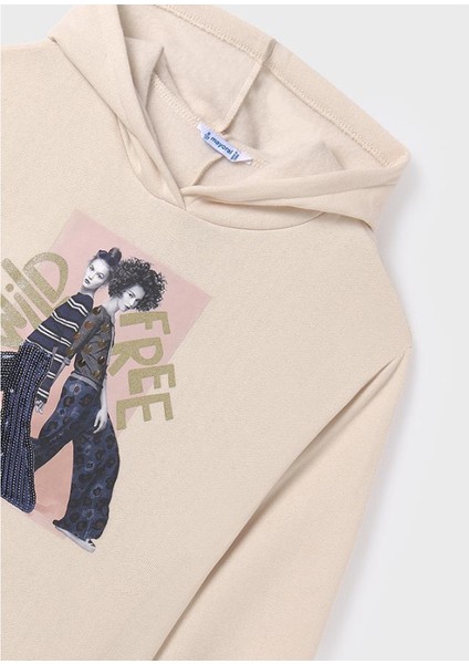 Kız Çocuk Kapişonlu Pullover Tayt 2 Li Set 7749 fiyatları