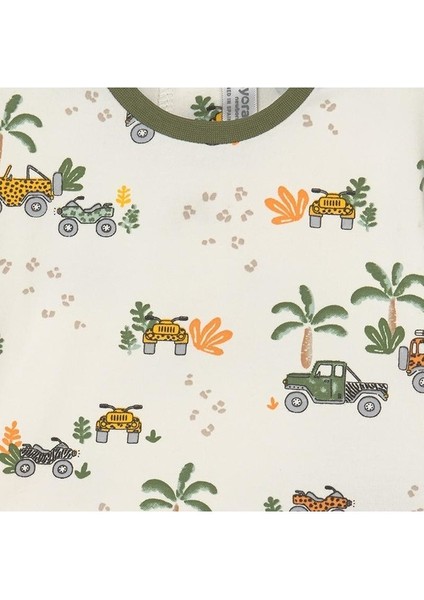 Erkek Bebek Tişört Şort 4 Lü Set 1657 modelleri