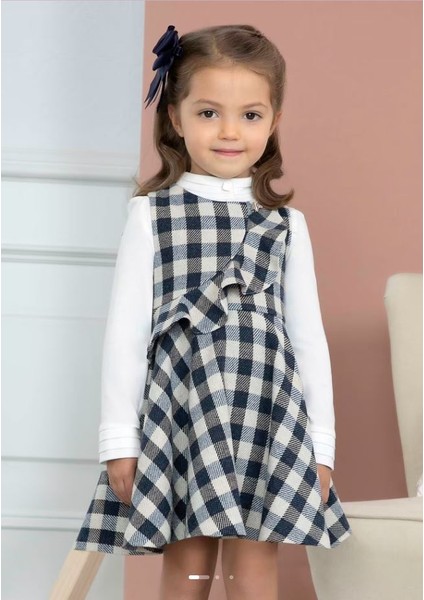 Kız Çocuk Ekose Jile 5550