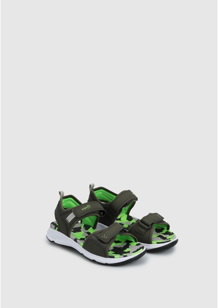 Yeşil Erkek Çocuk Düz Sandalet fiyatları