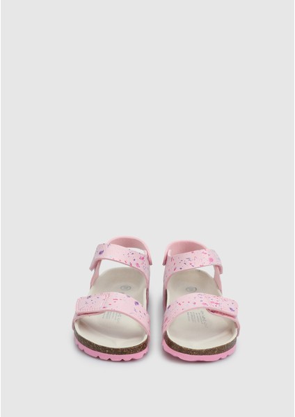 Pembe Kız Çocuk Düz Sandalet modelleri