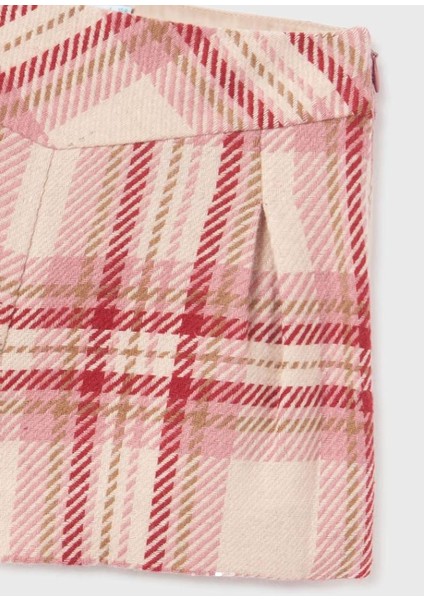 Kız Çocuk Ekose Şort 5768 modelleri