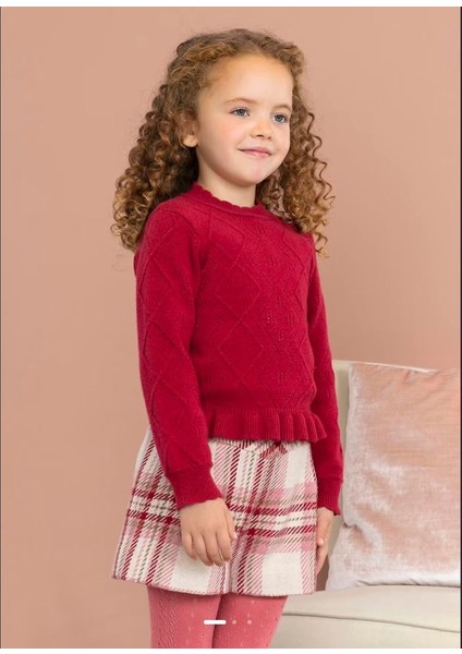 Kız Çocuk Ekose Şort 5768 fırsatları