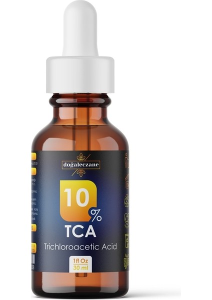 Tca Peeling %10 Yüzeysel Peeling + Vitamin C Serum + Neutralize Solüsyon 130 ml = Üçlü Set
