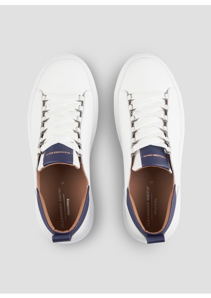 Beyaz - Lacivert Erkek Sneaker Wembley modelleri