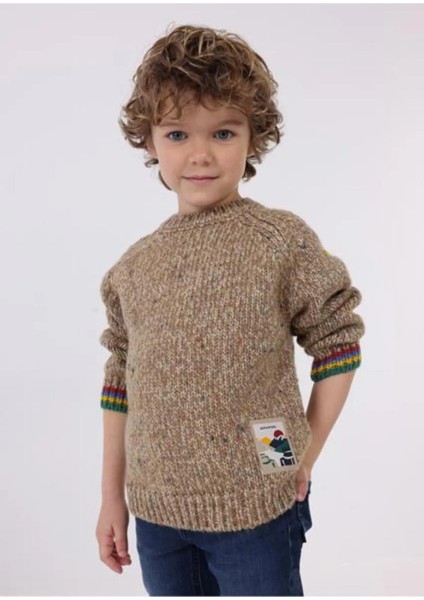 Erkek Çocuk Kahverengi Kazak 4322 fiyatları