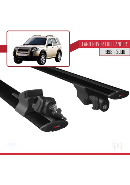 Land Rover Freelander (L314) 1998-2006 Arası ile Uyumlu Hook Model Ara Atkı Tavan Barı Siyah 2 Adet fırsatları