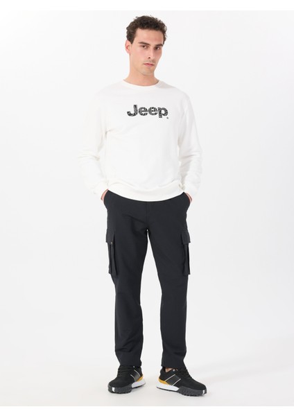 Lastikli Bel Düz Paça Standart Siyah Erkek Pantolon J4SM-PNT7204 fiyatları