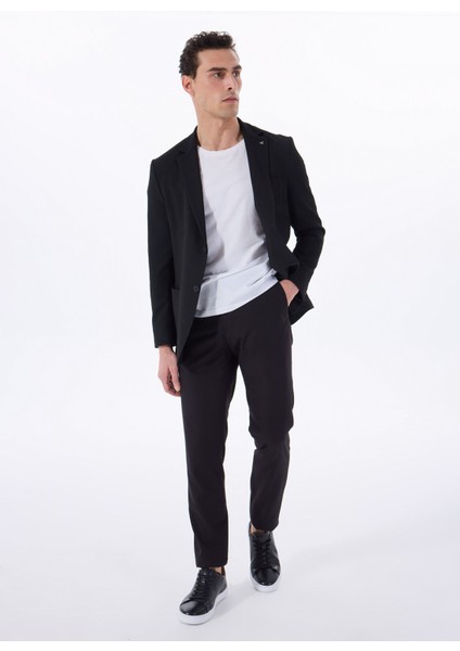 Regular Fit Siyah Erkek Düz Ceket FC5SM-CKT 2314 fiyatları