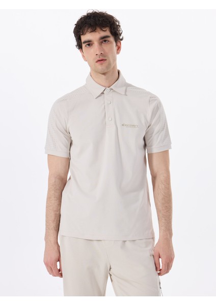 D5SM-TST3713 Taş Relaxed Düz Erkek Polo T-Shirt modelleri