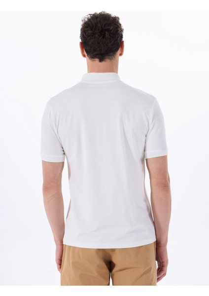 Düz Kırık Beyaz Erkek Polo T-Shirt F5SM-TST 2081 indirimleri