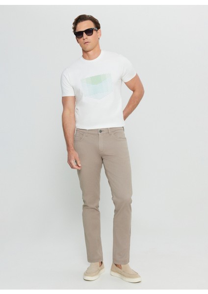 Normal Bel Normal Paça Slim Fit Vizon Erkek Pantolon ACE001252246_VIZ fiyatları