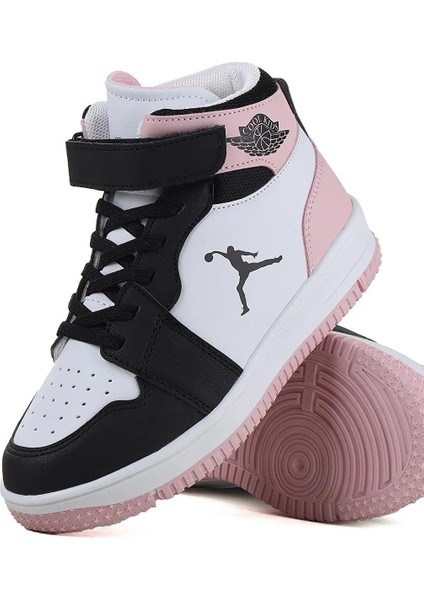 Çok Hafif Çok Rahat Günlük Boğazlı Cırtlı Çocuk Basketbol Ayakkabısı fiyatları