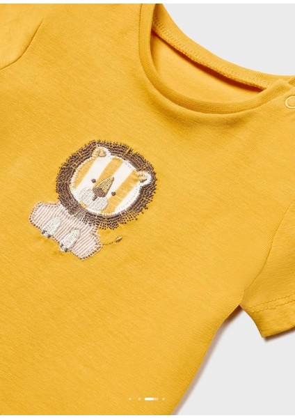 Erkek Bebek Yazlık Tişört Şort Takımı 1253 modelleri