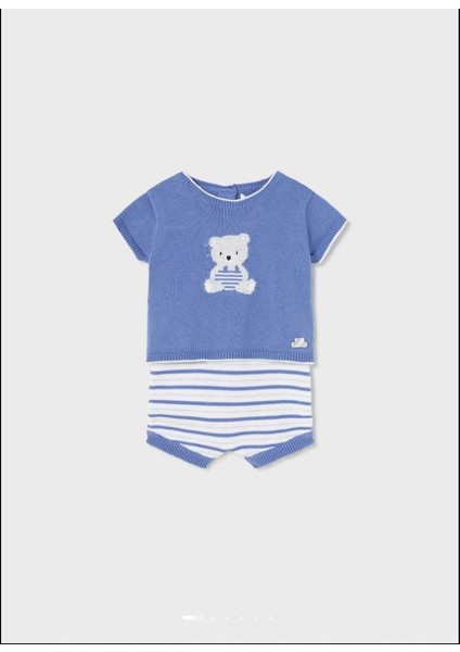 1251 Mayoral Bebek Merserize Kazak Şort 1251