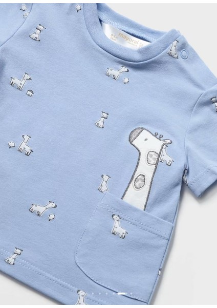 Erkek Bebek Yazlık Tişört Şort 4 Lü Set 1619 indirimleri