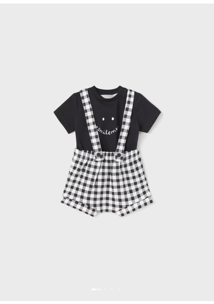 Erkek Bebek Tişört Şort 2 Li Set 1254