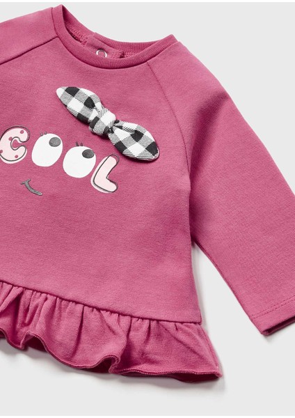 Kız Bebek Yazlık Tayt Tişört 4 Lü Set 1744