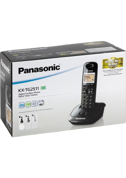 KX-TG2511 Dect Telsiz Telefon Beyaz