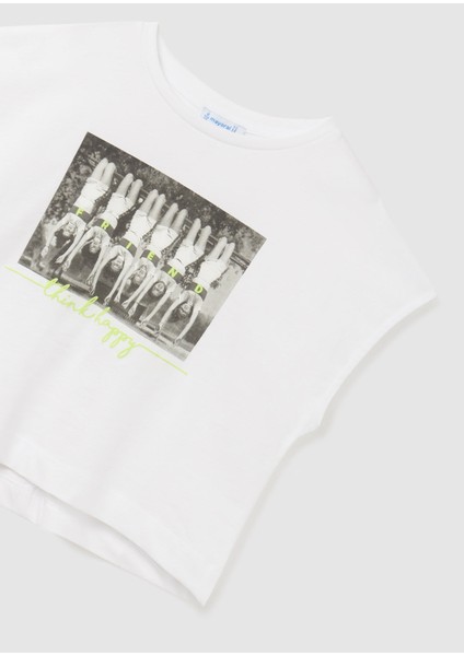 Kız Çocuk Yazlık Tişört 6053